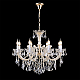 Подвесная люстра Crystal Lux CRISTELLE SP8 GOLD