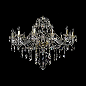 Подвесная люстра Bohemia Ivele Crystal 1415/12/360 G
