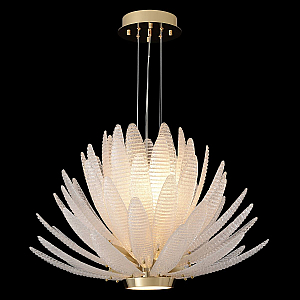 Подвесная люстра Crystal Lux ARTICHOKE SP8+1 GOLD