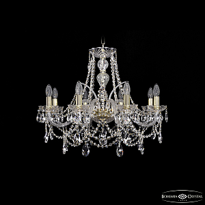 Подвесная люстра Bohemia Ivele Crystal 1411/8/240 G