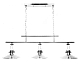 Подвесная люстра Lumina Deco Setorre LDP 711-3 CHR