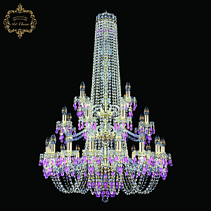 Подвесная люстра Art Classic 11.24.16+8+4.300.3d.h-128.Gd.V7010