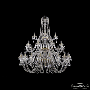Подвесная люстра Bohemia Ivele Crystal 1402/20+10+5/530/3d G
