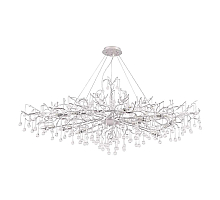 Подвесная люстра Crystal Lux REINA V2 SP12 L1500 SILVER PATINA