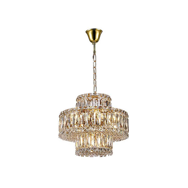 Подвесная люстра Newport 8458+3/C gold М0069585