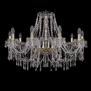 Подвесная люстра Bohemia Ivele Crystal 1403/10/300 G