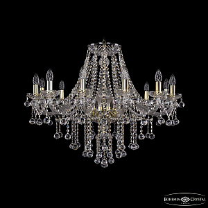 Подвесная люстра Bohemia Ivele Crystal 1415/12/300 G Balls
