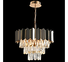 Подвесная люстра Natali Kovaltseva DARIAN II 81448/5C GOLD BLACK