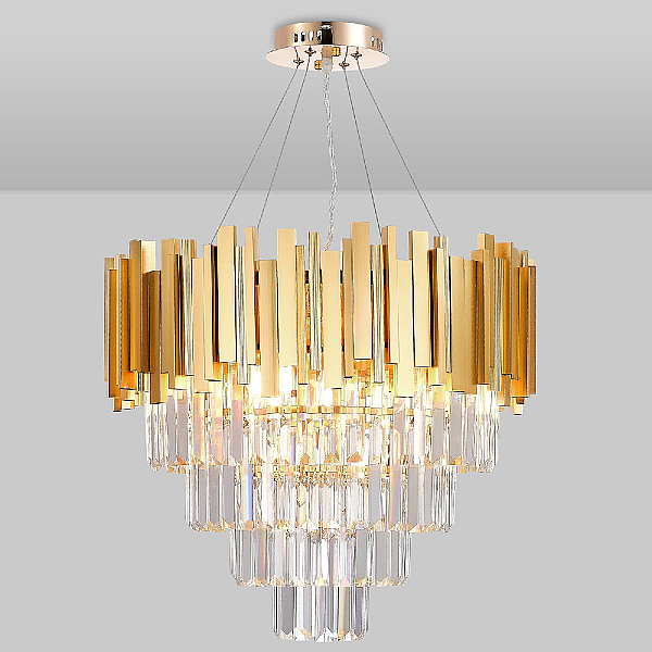 Подвесная люстра Natali Kovaltseva Bellezza BELLEZZA 81427/8C GOLD