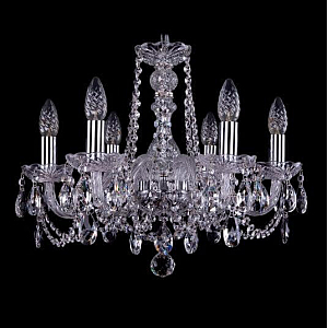 Подвесная люстра Bohemia Ivele Crystal 1402/6/160 Ni