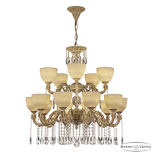 Подвесная люстра Bohemia Ivele Crystal AL79101/10+5/250/2D A WMG P1 U Wave