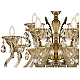 Подвесная люстра iLamp Asia 61082-8+4 BR