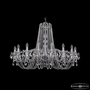 Подвесная люстра Bohemia Ivele Crystal 1402/18/400 Ni