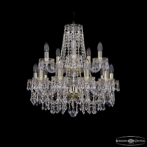 Подвесная люстра Bohemia Ivele Crystal 1403/10+5/195/2d G