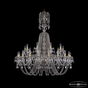 Подвесная люстра Bohemia Ivele Crystal 1402/20+10/400/XL-130 G
