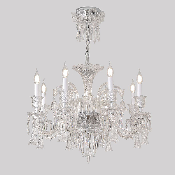 Подвесная люстра Crystal Lux VERSAILLES SP8 CHROME
