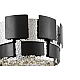 Подвесной светильник Lumina Deco Kruvia LDP 7045-400 BK+CHR