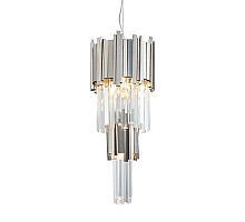 Подвесная люстра Delight Collection Barclay KG0980P-4 nickel