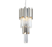 Подвесная люстра Delight Collection Barclay KG0980P-4 nickel