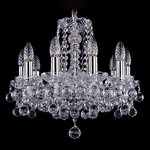 Подвесная люстра Bohemia Ivele Crystal 1402/10/141 Ni Balls