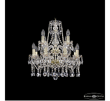 Подвесная люстра Bohemia Ivele Crystal 1413/8+4/165/2d G