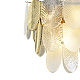 Подвесная люстра Natali Kovaltseva FAVORIT 91005/8C GOLD WHITE