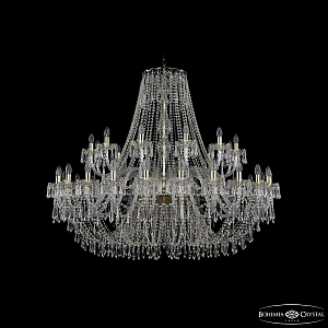 Подвесная люстра Bohemia Ivele Crystal 1403/24+12/530 G