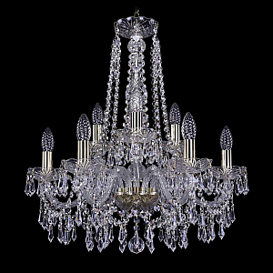 Подвесная люстра Bohemia Ivele Crystal 1403/6+3/195/h-60 G