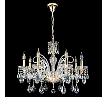 Подвесная люстра Crystal Lux MONICA SP8 GOLD