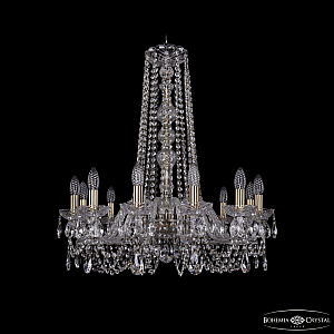 Подвесная люстра Bohemia Ivele Crystal 1402/12/240/h-75 Pa