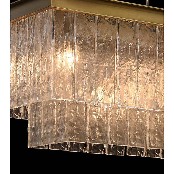 Подвесная люстра Delight Collection Glace KG0998P-8L brass