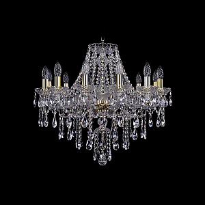 Подвесная люстра Bohemia Ivele Crystal 1415/12/220 G