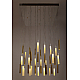 Подвесная светодиодная люстра Abrasax Mia PL.4303-42BR
