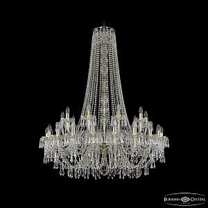 Подвесная люстра Bohemia Ivele Crystal 1403/20+10/400/h-117 G