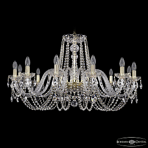 Подвесная люстра Bohemia Ivele Crystal 1402/12/360 G