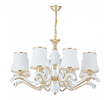 Подвесная люстра Arte Milano Florentia-3987 303987/8 Wh/Gd
