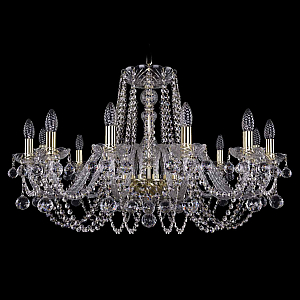 Подвесная люстра Bohemia Ivele Crystal 1402/12/300 G Balls