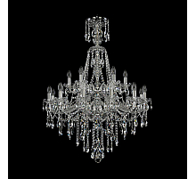 Подвесная люстра Bohemia Ivele Crystal 1415/12+6/300/XL-114/2d Ni