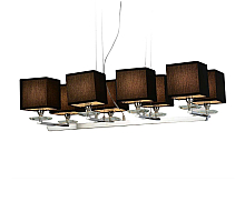 Подвесная люстра Lumina Deco Fianelo LDP 1248-8 BK