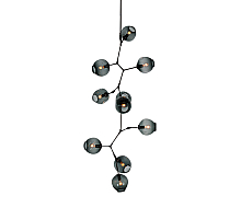 Подвесная люстра Delight Collection Bubble KG0579P-10 smoky