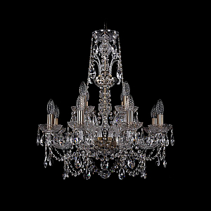 Подвесная люстра Bohemia Ivele Crystal 1411/8+4/195/XL-65 Pa