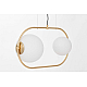 Подвесная люстра Lumina Deco Panari LDP 1210-2-PR GD