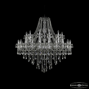 Подвесная люстра Bohemia Ivele Crystal 1415/24+12/530 Ni