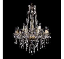 Подвесная люстра Bohemia Ivele Crystal 1415/10+5/220/h-86 G