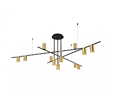Люстра на штанге Kink Light Рия 07621-12,20