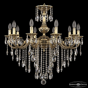 Подвесная люстра Bohemia Ivele Crystal AL78101/10/250 B AGB