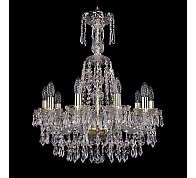Подвесная люстра Bohemia Ivele Crystal 1403/10/195/XL-65 G