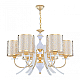 Подвесная люстра Arte Milano Florentia-6067 306067/6 Wh/Gd
