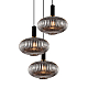 Подвесная люстра Lumina Deco Floril LDP 1216-3 GY+BK