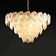 Подвесная люстра Delight Collection Crystal leaf 6302P/D800 gold/white